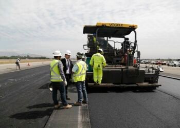 Importante avance en la pavimentación de la Ruta 28