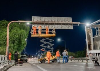 Modernización Vial: San Juan Renueva su Infraestructura con Obras Nocturnas en la Circunvalación