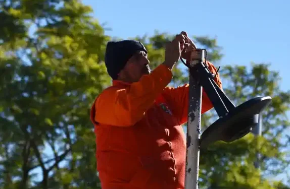 Modernización del alumbrado público en Avenida Pesante de Crespo