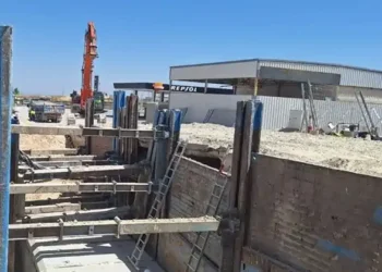 Avance significativo en la obra contra inundaciones en Estepa: instalación exitosa del colector en el Polígono Sierra Sur