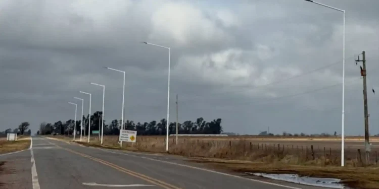 Culminación de Obra de Iluminación: Conexión Vial Elortondo-Ruta 33 Ahora Más Segura