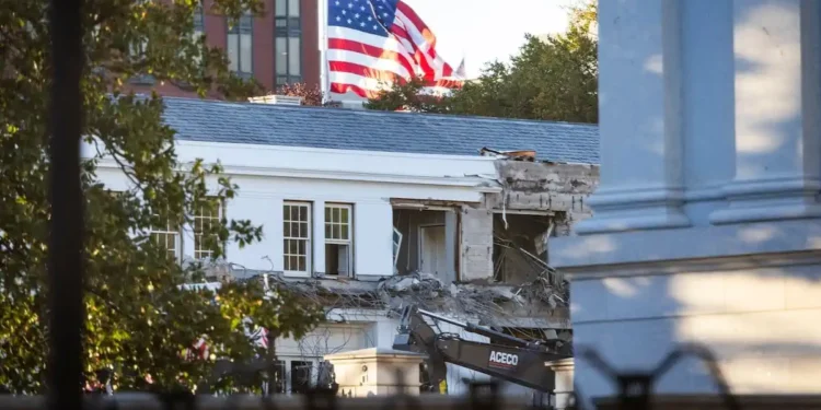 Reforma de la Casa Blanca: Trump construye un salón de baile de $250 millones