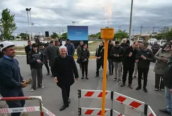 Nueva Red de Gas Natural Llega a 260 Hogares del Barrio Serranías Puntanas