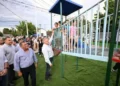 Jaldo Inauguró Importantes Obras de Infraestructura y Seguridad en León Rougues y Santa Rosa