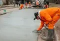 Córdoba en obras: nuevo frente de bacheo con hormigón en avenida Florencio Parravicini