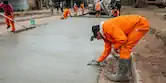 Córdoba en obras: nuevo frente de bacheo con hormigón en avenida Florencio Parravicini