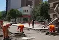 Avanzan los trabajos de rehabilitación de calzada en avenida Ambrosio Olmos