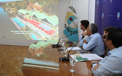 El Gobierno presentó un plan de obras con articulación público-privada para el Parque General San Martín