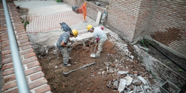 Centro Metropolitano de Interpretación en construcción en Córdoba