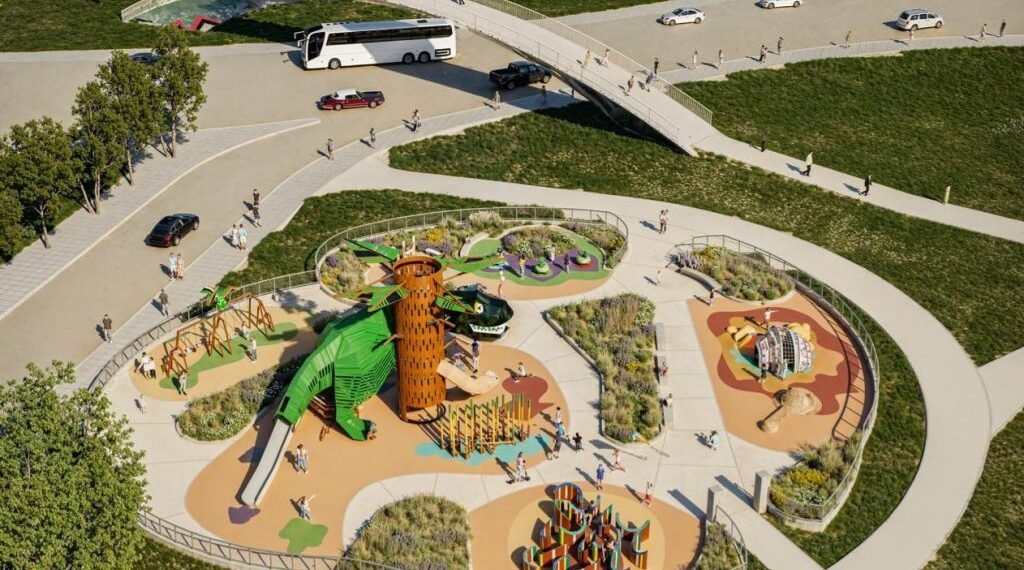 Polideportivo barrio Arenales en Córdoba, espacio para deporte y recreación