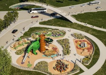 Polideportivo barrio Arenales en Córdoba, espacio para deporte y recreación