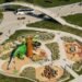 Polideportivo barrio Arenales en Córdoba, espacio para deporte y recreación