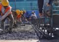 obra de desagüe pluvial en Sagrada Familia con corte de tránsito